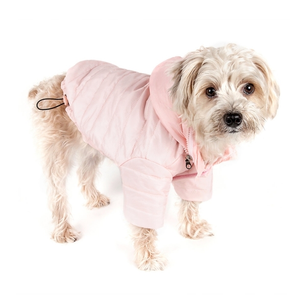 NEW Pet Life Pink Lightweight Adjustable Sporty Avalanche Coat - Picture 2 of 10